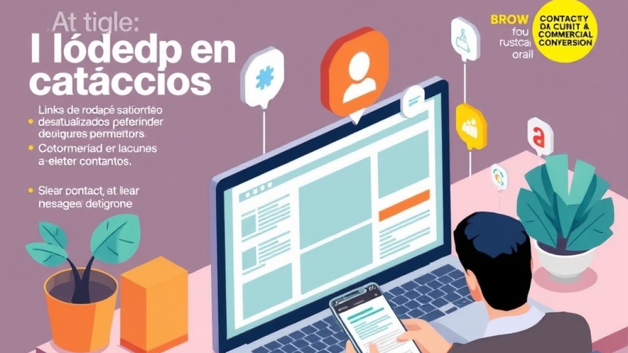 Links de Rodapé Desatualizados em Sites B2B: Como Identificar Lacunas e Reter Contatos